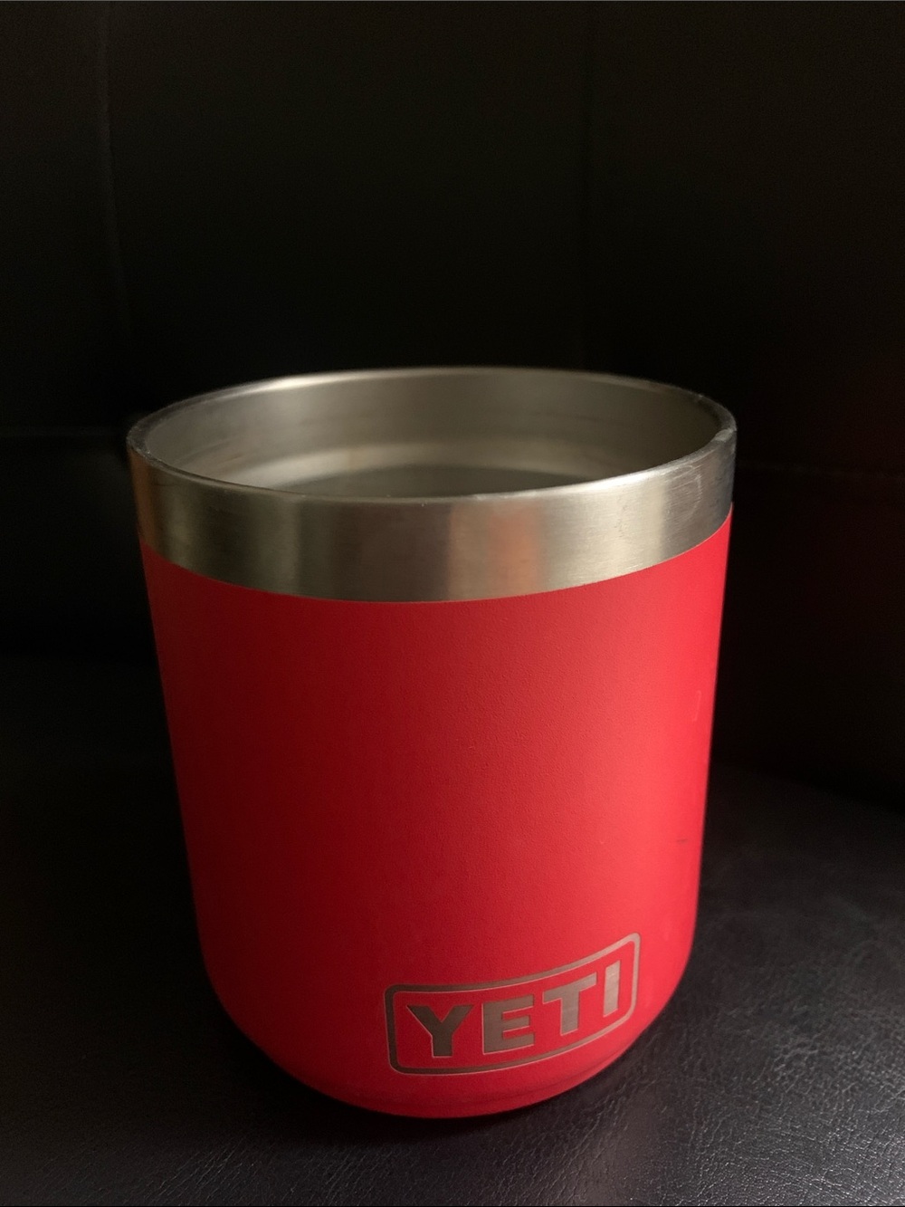 Yeti Red Insulated Rambler Tumbler